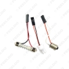 Picture of White Car 12SMD 5050 3-Chips LED Light Panel with T10/BA9S/Festoon Adapters Dome Bulb