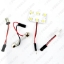 Picture of White 6SMD 5050 3-Chips Car LED Light Panel with T10/BA9S/Festoon Adapters Dome Bulb Lamp