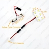 Picture of White 6SMD 5050 3-Chips Car LED Light Panel with T10/BA9S/Festoon Adapters Dome Bulb Lamp