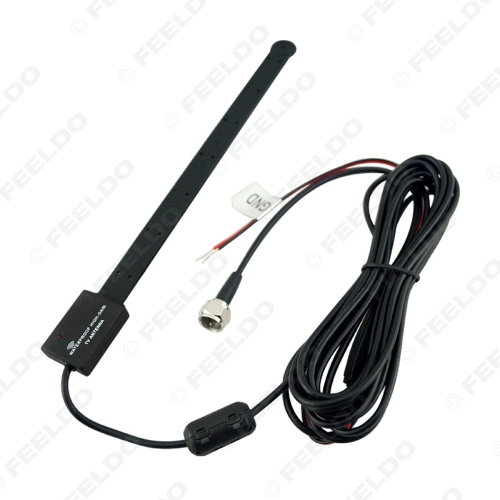 Picture of Waterproof Flexible Car Active F Connector Digital DVB-T Car TV Antenna With Amplifier
