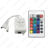 Picture of Car Mini IR LED Controller Ribbon Tape Wireless 24 Keys Remote For 3528 5050 RGB LED Strip Lights