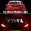 Picture of Car Music rhythm lamp led sound activated equalizer flashing light