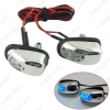 Picture of 1pair Car Universal Chrome Hood Windshield Washer Jet Nozzle Spray With LED Light 6 Colors for Choice
