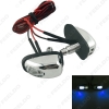 Picture of 1pair Car Universal Chrome Hood Windshield Washer Jet Nozzle Spray With LED Light 6 Colors for Choice