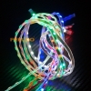 Picture of 1pcs 12V 45cm Super Waterproof 45-LED SMD 3528 RGB Flashing Flexible Car Decoration Strip Light