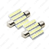 Picture of 1pcs White Car 41mm 1210/3528 24SMD 1W Interior Auto Festoon Dome Reading LED Lamp Bulb