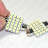Picture of 1pcs White Car 41mm 1210/3528 24SMD 1W Interior Auto Festoon Dome Reading LED Lamp Bulb