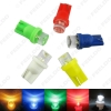 Picture of 1pcs Auto Car 5-Color T10 194 168 1-LED Concave LED Wedge Base Dashboard LED Light Bulbs
