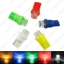 Picture of 1pcs Auto Car 5-Color T10 194 168 1-LED Concave LED Wedge Base Dashboard LED Light Bulbs
