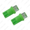 Picture of 1pcs Auto Car 5-Color T10 194 168 1-LED Concave LED Wedge Base Dashboard LED Light Bulbs