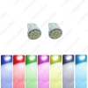 Picture of Car DC12V T10 194/168 10-SMD 1206 Chip Car Wedge LED Light Bulb 7-Color