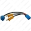 Picture of 9007 HID Conversion Kit Error Free Load Resistors Wiring Harness Adapters LED Decoder LED Warning Canceller