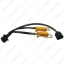 Picture of H13 Resistor Harnesses LED Decoder LED Warning Canceller For LED Car Light