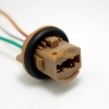Picture of Car 7443/T20/W21/5W/W3x16q LED Bulbs Brake Signal Lights Socket Harness Plugs Connector