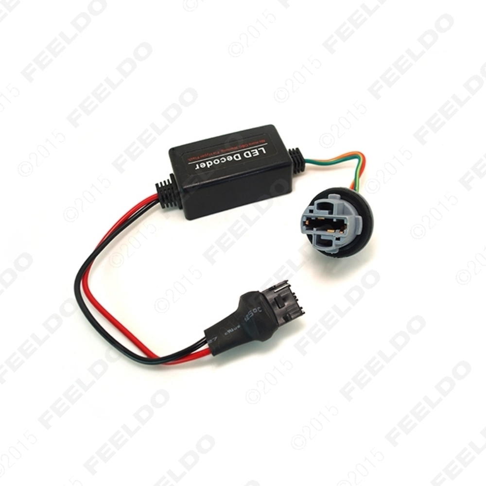 Picture of DC12V 7440 Turn Signal Socket Warning Error Canceller Error Free Load Resistor LED Decoder