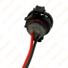 Picture of 1PC H16/5202/2504/PSX24W Bulbs Male Connector For Fog Lights Wiring Pigtail Harness