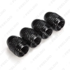 Picture of 4pcs Aluminum Bullet Style Car Motorcycle Air Port Cover Tire Valve Wheel Stem Caps 3-Color