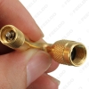Picture of 1pcs 45/90/135 Degree Angle Brass Air Type Valve Extension Adaptor For Motorcycle Car Scooter