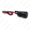 Picture of 1pcs 12V Black Motorcycle Mobile Phone USB Charger Power Adapter Socket Waterproof