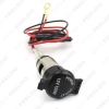 Picture of 1pcs New 12V 120W Power Motorcycle Car Motorbike Cigarette Lighter Socket Plug USB Charger