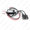 Picture of DC Converter 12V to 5V 3A Double 2 USB to Auto Power Regulator Voltage Step Down