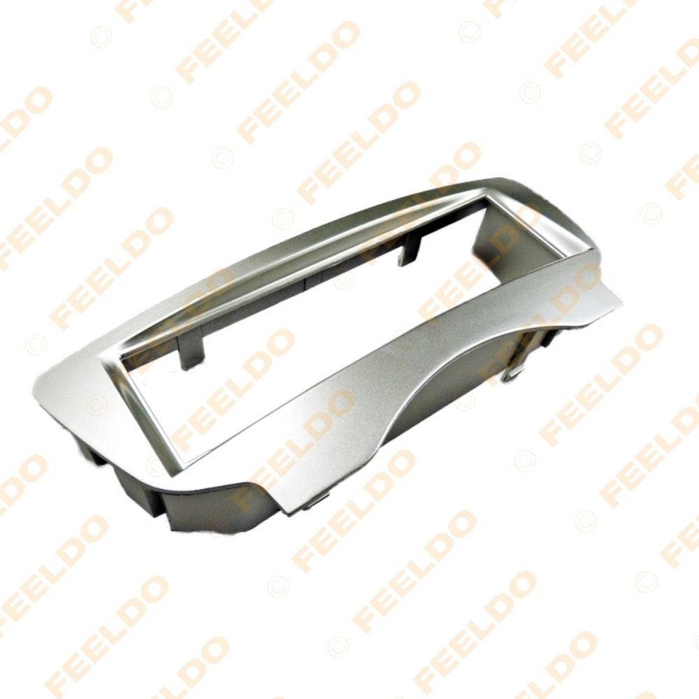 Picture of Car Radio Stereo 1DIN Fascia Panel Refitting Frame Facia For 2012 BYD F0 Black Silver