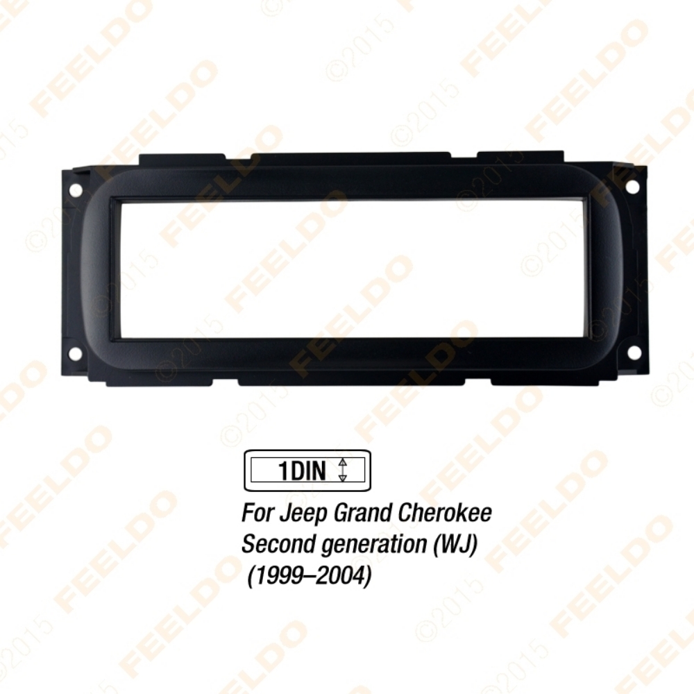 Picture of 1DIN Car Refitting Stereo DVD Frame Fascia Dash Panel Installation Kits For Jeep Grand Cherokee(1999–2004)(WJ)