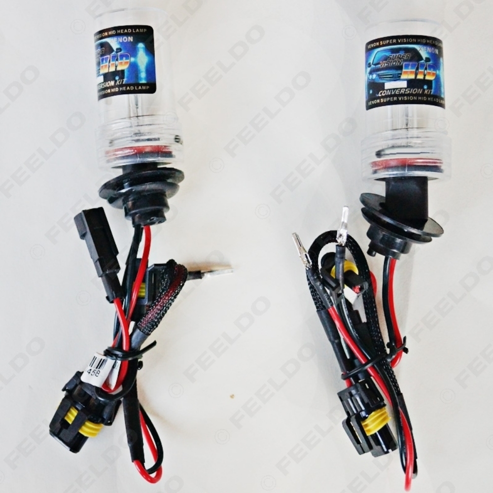 Picture of 1pair Car 35W H1 H3 H7 H8/H9/H11 H10 9005 9006 880/881 Xenon HID Bulb Replacement Singel Bulbs
