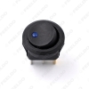 Picture of 5pcs/lot Car Boat Auto Motorcycel LED Dot Light 12V Round Rocker ON OFF SPST Switch with Blue Light