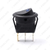 Picture of 5pcs/lot Car Boat Auto Motorcycel LED Dot Light 12V Round Rocker ON OFF SPST Switch with Blue Light