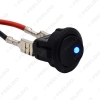 Picture of 5pcs/lot Car Boat Auto Motorcycel LED Dot Light 12V Round Rocker ON OFF SPST Switch with Blue Light