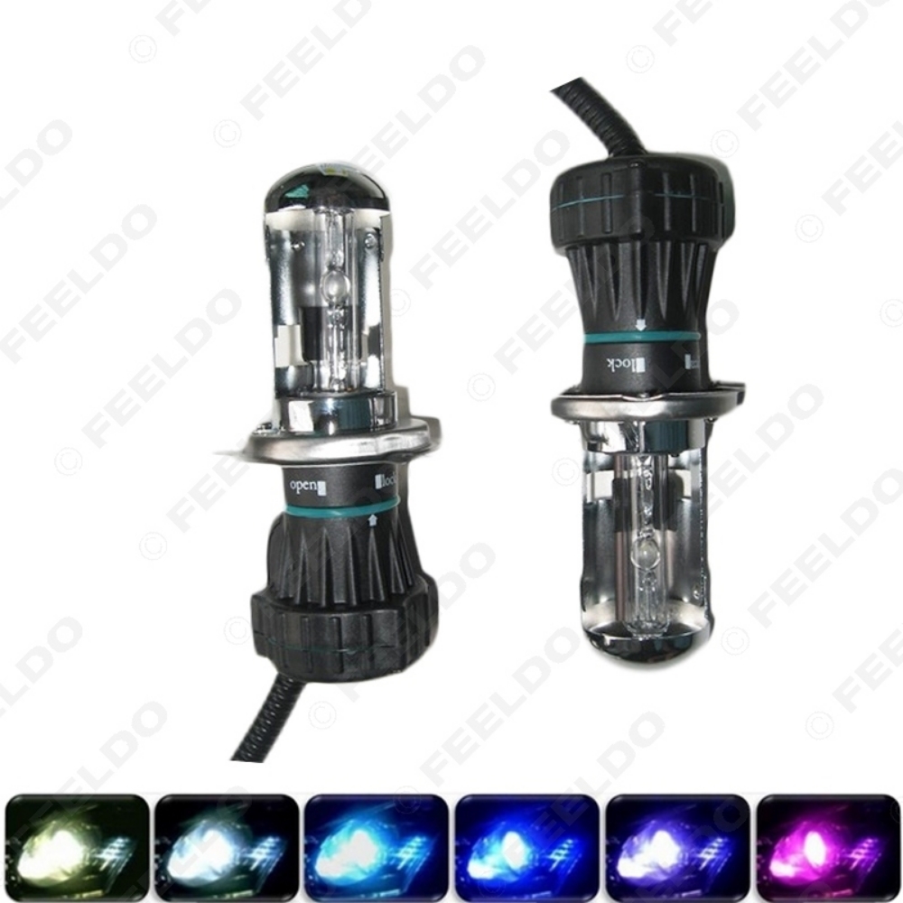 Picture of 1pair 35W HID Bi-Xenon H4/9003 Hi/Lo Beam HID Replacement Bulbs 4300K-12000K