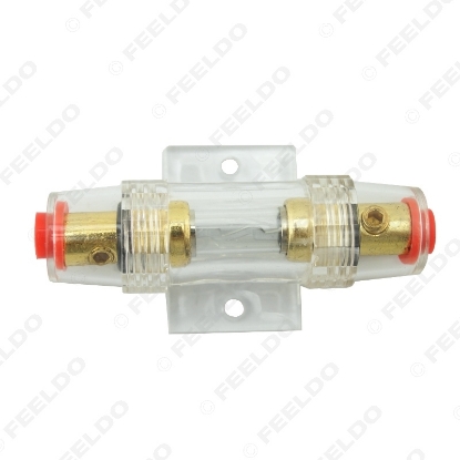 Picture of 1pcs Auto 8GA AGU Gauge Fuse Holder Fuse Box 60A Waterproof Car Stereo Audio Part Electronics