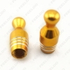 Picture of 4pcs/set For Car Bike Motorcycle Bowling-shaped Alloy Valve Caps MTB BMX Tire Valve Anti-Dust Covers
