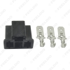 Picture of 1Set Car Motorcycle H4/HB2/9003 Bulb Waterproof DIY Male Quick Adapter Connector Terminals Plug