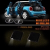 Picture of 1pair New Wireless No-Drilling Car Logo Door Projector Laser Welcome Ghost Shadow LED Light