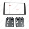 Picture of Car Refitting 2DIN DVD Frame Panel Dash Mount Kit Trim Radio Audio Fascia Frame for 2010 KIA SOUL