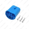 Picture of Car Motorcycle 9004/HB1/9007/HB5 Bulb DIY Male Quick Adapter Connector Terminals Plug