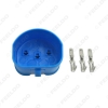 Picture of Car Motorcycle 9004/HB1/9007/HB5 Bulb DIY Male Quick Adapter Connector Terminals Plug