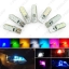 Picture of 1pcs Car T10 194 501 W5W 5730 6SMD Silicone LED Side License Plate Light Wedge Lamp 7-Color