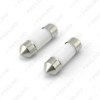 Picture of White 31/36/39/41mm Smoke Design COB Led Chips C5W Car Interior Glass Lens Festoon Dome Reading 12V DC