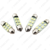 Picture of 1PC Super White 31mm/36mm/39mm/41mm 1210/3528 6SMD Car Auto Festoon Dome LED Light Bulbs