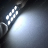 Picture of White Auto LED Bulbs 31mm 39mm 41mm 5050 Chip 8SMD Car Festoon Dome Reading Light