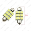 Picture of White 36mm 39mm 41mm 9SMD 5050 Car LED lights Festoon Dome LED bulbs Reading LED Light 12V