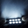 Picture of 1pc White 39mm 41mm 1.5W 6000K 120-Lumen 5050 8LED Car Festoon Dome Reading LED light