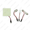 Picture of White Car 36SMD 5050 LED Light with T10/BA9S/Festoon Adapter Dome Bulbs Panel Reading Light