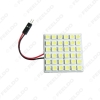 Picture of White Car 36SMD 5050 LED Light with T10/BA9S/Festoon Adapter Dome Bulbs Panel Reading Light