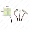Picture of White Car 36SMD 5050 LED Light with T10/BA9S/Festoon Adapter Dome Bulbs Panel Reading Light
