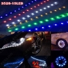 Picture of 1PC Car 30cm 3528SMD 15LED Flexible Daytime Running LED Light DRL Strip Light 5-Color