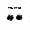Picture of DC12V T3 1210/3528 Chip 1LED Car Dashboard Meter Panel Light Bulb LED light Bulbs 7-Color